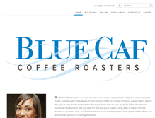 Tablet Screenshot of bluecafcoffeeroasters.com